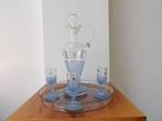 Art Deco/Art Nouveau Likeurset Vieux Chenee/Liege, Antiek en Kunst, Antiek | Glas en Kristal, Ophalen of Verzenden