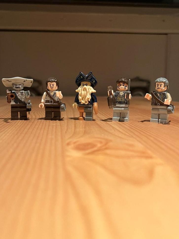 LEGO Minifiguren 4184 The Black Pearl Davy Jones en overig, Kinderen en Baby's, Speelgoed | Duplo en Lego, Zo goed als nieuw, Lego