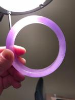 Jade armband lavendel, Verzenden, Nieuw, Paars, Overige materialen