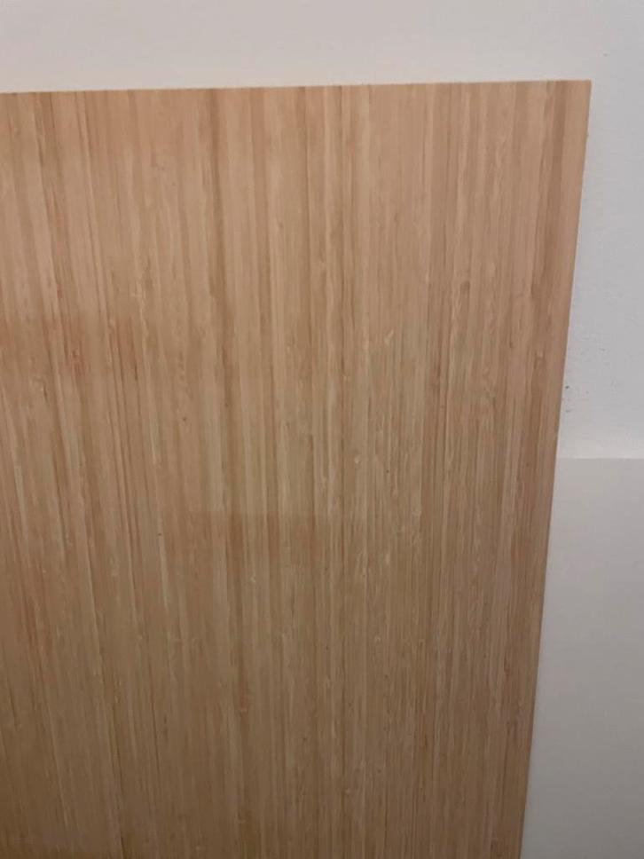 Bamboe plaat 3mm - 122x60cm, Doe-het-zelf en Verbouw, Platen en Panelen, Nieuw, Hout, Minder dan 20 mm, Ophalen of Verzenden