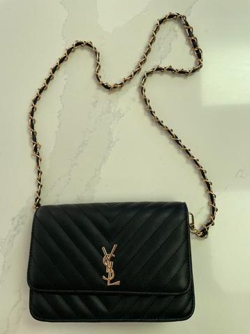 YSL Schoudertasje Zwart beschikbaar voor biedingen