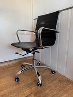 Eames style design bureaustoel zwart chroom, Ophalen, Gebruikt, Zwart, Bureaustoel