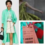 Trenchcoat mintgroen 38/40, Kleding | Dames, Ophalen of Verzenden, Nieuw, Maat 38/40 (M), Groen