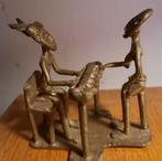 Afrikaans bronzen / messing sculptuur -Ashanti, Verzenden, Brons