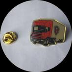 SCANIA truck pin, rood, Ophalen of Verzenden, Zo goed als nieuw, Transport, Speldje of Pin