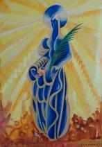 Tito Livio de Madrazo (1899 - 1979) schilderij 1965, Antiek en Kunst, Ophalen of Verzenden