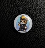 Cartoon Kat Button / Pin 25mm, Ophalen of Verzenden, Nieuw, Figuurtje, Button