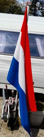 Nederlandse vlag  stok vlag en wimpel, Diversen, Gebruikt, Ophalen