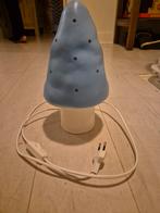 Heico paddestoellamp blauw, Ophalen, Kunststof, Gebruikt, Minder dan 100 cm