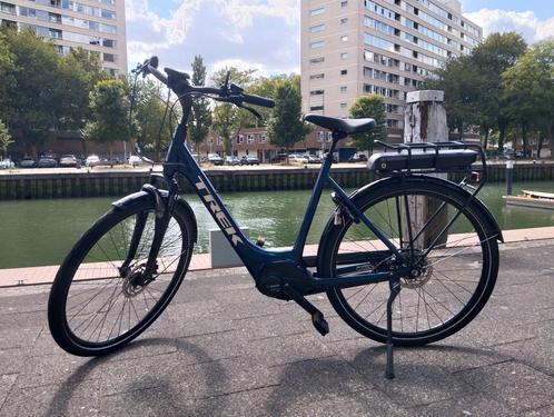 Trek District +2 elektrische fiets, Fietsen en Brommers, Fietsen | Dames | Damesfietsen, Zo goed als nieuw, Overige merken, (Extra) lage instap