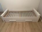 Eenpersoonsbed met lattenbodem en lade, Huis en Inrichting, Ophalen, Gebruikt, 90 cm, Eenpersoons