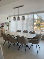 Travertin Eettafel, Huis en Inrichting, Tafels | Eettafels, Ophalen, Japandi, 50 tot 100 cm, Zo goed als nieuw