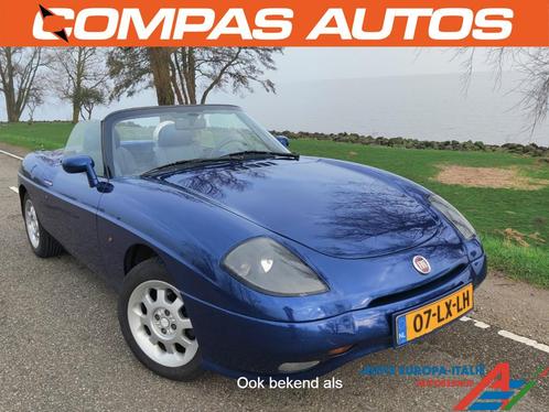Fiat Barchetta 1.8 16V Leuke cabrio youngtimer (bj 1996), Auto's, Oldtimers, Bedrijf, Te koop, Alarm, Elektrische ramen, Lederen bekleding