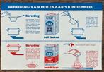 2 foldertjes Molenaar’s kindermeel Westzaan babyvoeding, Ophalen of Verzenden