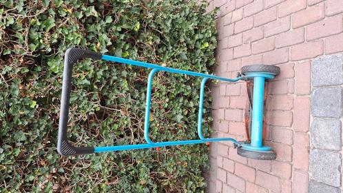 Gardena 380 S grasmaaier kooimaaier, Tuin en Terras, Grasmaaiers, Gebruikt, 30 t/m 39 cm, Kooimesmaaier, Ophalen