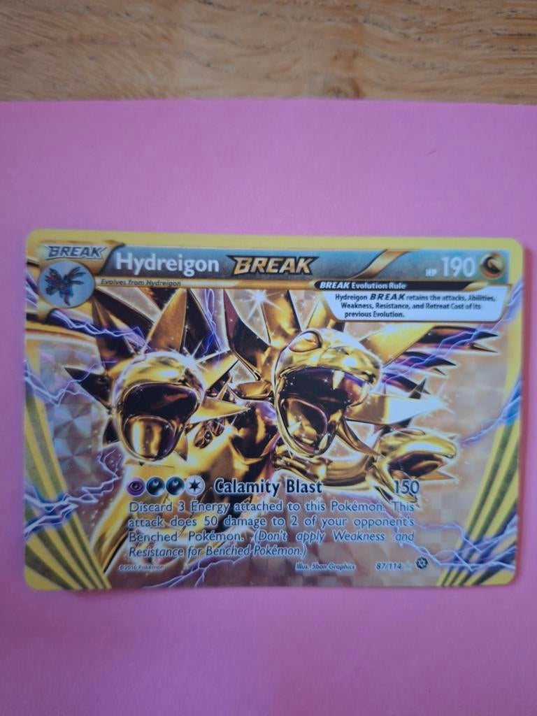 Hydreigon Break - 87/114, Ophalen of Verzenden, Zo goed als nieuw, Losse kaart, Foil