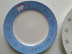 kerst servies, borden, Ophalen, Gebruikt