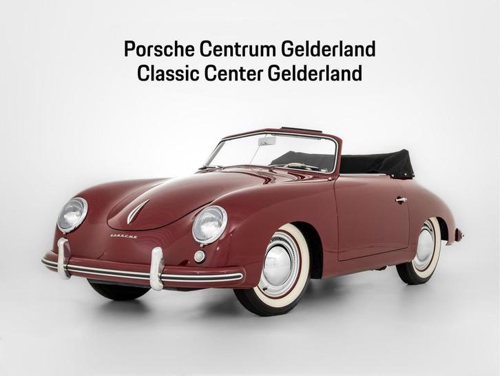 Porsche 356 1500 Pre A 1953, Auto's, Oldtimers, Bedrijf, Te koop, Lederen bekleding, Open dak, Porsche, Benzine, Cabriolet, Handgeschakeld