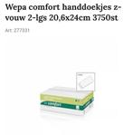 WEPA comfort handdoekjes z-vouw 2-lgs, Huis en Inrichting, Schoonmaakartikelen, Overige typen, Ophalen of Verzenden
