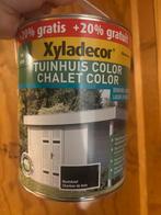 Xyladecor Tuinhuis Color - Houtskool, Doe-het-zelf en Verbouw, Verf, Beits en Lak, Zwart, Nieuw, Beits, Ophalen of Verzenden