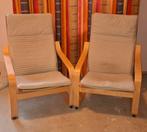 2 hele nette poäng stoelen fauteuils, Huis en Inrichting, Ophalen of Verzenden, Zo goed als nieuw, 75 tot 100 cm, 50 tot 75 cm