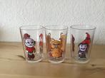 Paulus de boskabouter glas, 3x, Paulus,Eucalypta,Oehoeboeroe, Verzamelen, Ophalen of Verzenden, Gebruikt, Frisdrankglas