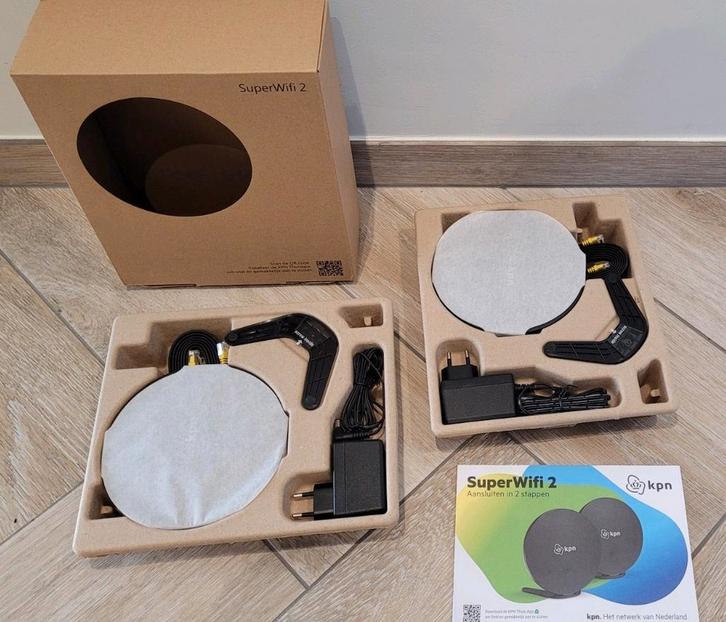 2 NIEUWE KPN Super wifi 2.0 versterkers (60 euro p.s.), Computers en Software, WiFi-versterkers, Nieuw, Ophalen of Verzenden