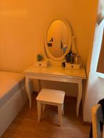 IKEA Kaptafel + Stoel, Huis en Inrichting, Ophalen, IKEA - Hemnes, 100 tot 150 cm, 50 tot 100 cm