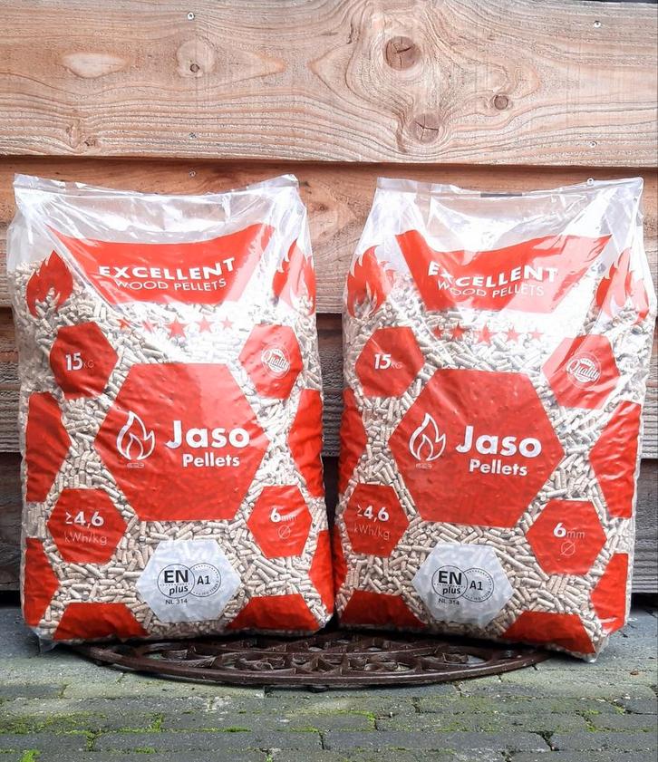 Jaso Excellent 100% naaldhoutpellets ENplus A1, Huis en Inrichting, Kachels, Nieuw, Pelletkachel, Hout, Ophalen