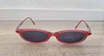 Zonnebril vintage retro rood sirjohn sir john frame, Ophalen of Verzenden, Rood, Zonnebril, Overige merken