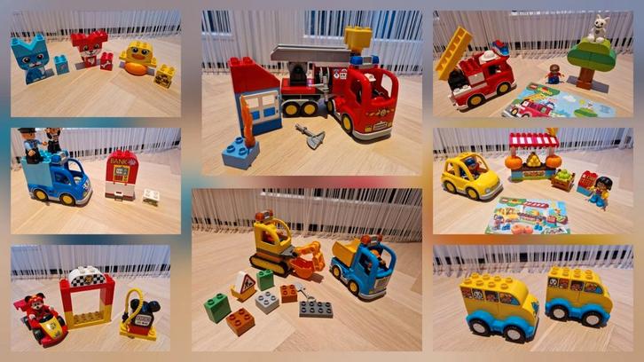 9 complete Duplo sets in supernette staat, Kinderen en Baby's, Speelgoed | Duplo en Lego, Zo goed als nieuw, Duplo, Complete set