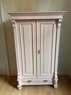Antieke grenen houten roze kast, Ophalen of Verzenden