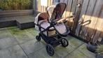 Deryan Evy V2 duo kinderwagen - nougat, Ophalen, Zo goed als nieuw, Duwstang
