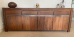 TV kast / dressoir noten modern, Ophalen, Overige materialen, Zo goed als nieuw, 200 cm of meer