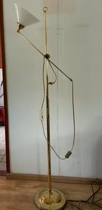 Stijlvolle Staande Leeslamp, Huis en Inrichting, Lampen | Vloerlampen, Ophalen of Verzenden, Gebruikt, Glas, 150 tot 200 cm