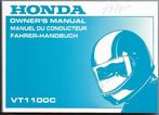 Honda VT1100 C manual Betriebsanleitung (5015z), Motoren, Honda