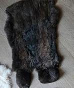 Konijnenvachtje donkerbruin, Ophalen of Verzenden, Zo goed als nieuw, Rechthoek