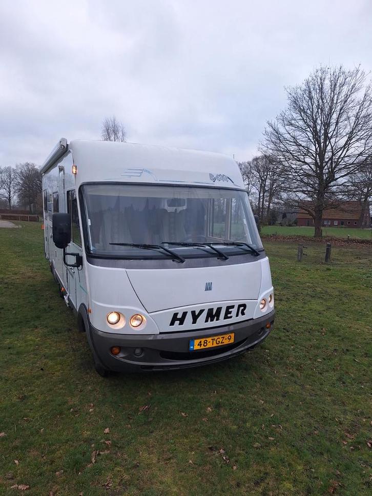 Hymer B644 Integraal Camper, Caravans en Kamperen, Campers, Particulier, tot en met 6, Integraal, Hymer, Fiat, Diesel, Handgeschakeld