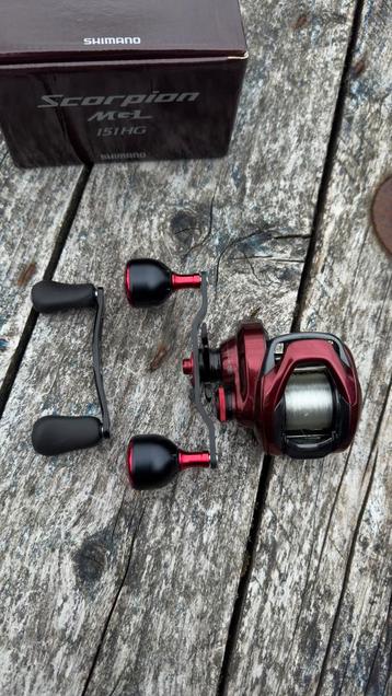 Shimano scorpion MGL 151HG reel 151 HG beschikbaar voor biedingen