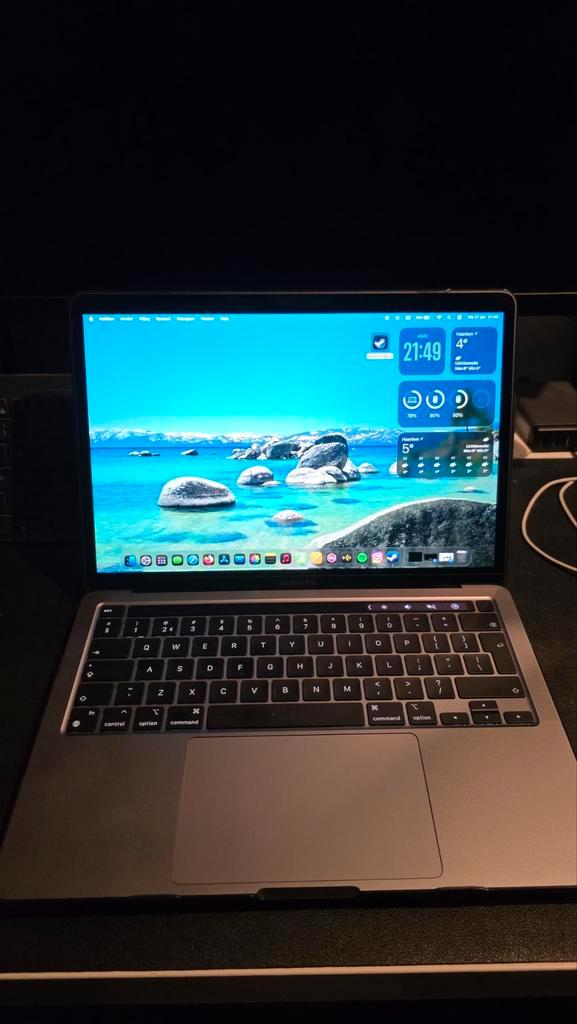 MacBook Pro m1 1TB 13inch spacegrijs, Computers en Software, Apple Macbooks, Zo goed als nieuw, MacBook Pro, 13 inch, Onbekend