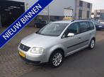 Volkswagen Touran 1.6-16V FSI Turijn (bj 2004), Stof, Zwart, 4 cilinders, Origineel Nederlands