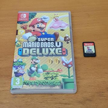 OPRUIMEN | SWITCH | Super Mario Bros U DELUXE beschikbaar voor biedingen