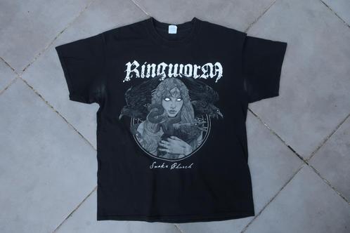 Ringworm - Snake Church L, Kleding | Heren, T-shirts, Gedragen, Maat 52/54 (L), Zwart, Verzenden