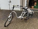 Dames elektrische fiets van FLYER extra lage instap., Gebruikt, 47 tot 50 cm, Versnellingen, Ophalen