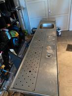 RVS lekblad horeca biertap, Ophalen, Gebruikt