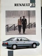 Folder van Renault 25, gedrukt aug. 1991, Ophalen of Verzenden, Nieuw, Renault