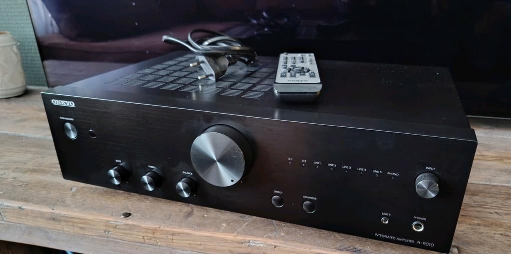 Onkyo A-9010 Versterker - Zo goed als nieuw, Audio, Tv en Foto, Versterkers en Receivers, Ophalen of Verzenden, Zo goed als nieuw