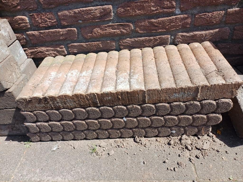 Betonnen palissade taupe, Tuin en Terras, Ophalen, Overige materialen