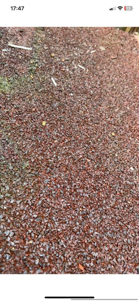 Oude rubber tegels 25 stuks nog goed, Ophalen, Zo goed als nieuw, Rubber, Overige typen