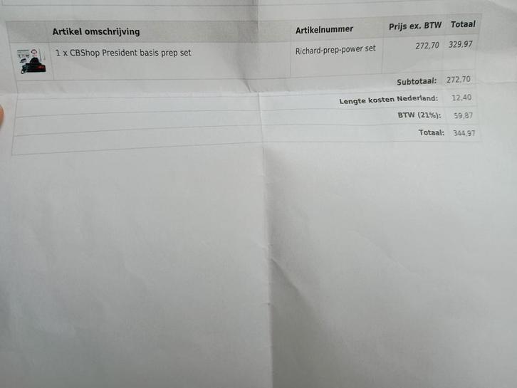 27mc Prepset, Hobby en Vrije tijd, Elektronica-componenten, Ophalen